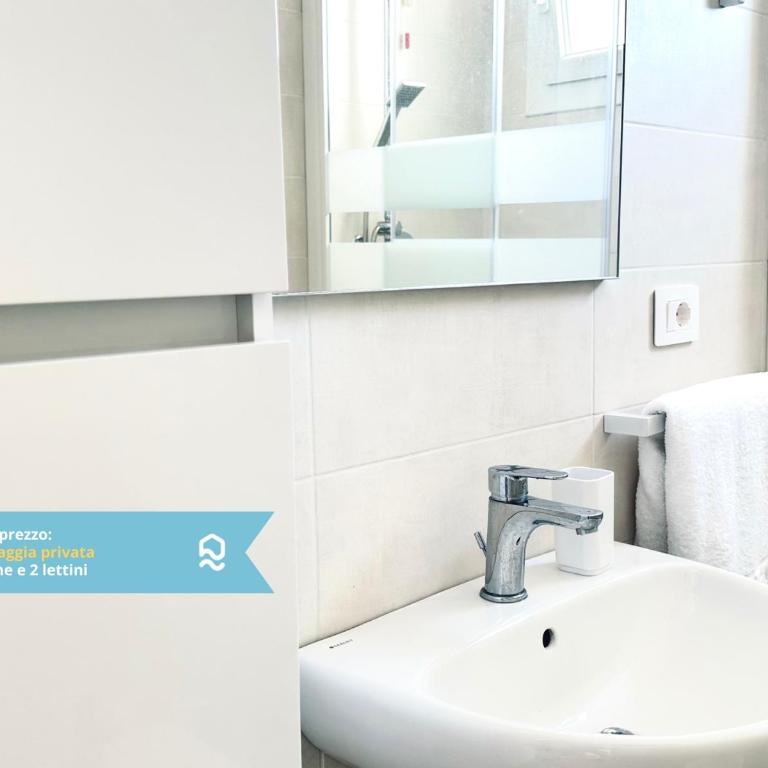 M413 - Marcelli, quadrilocale fronte mare con vista e spiaggia privata - Appartamento con 3 Camere da Letto e Vista Mare - 19