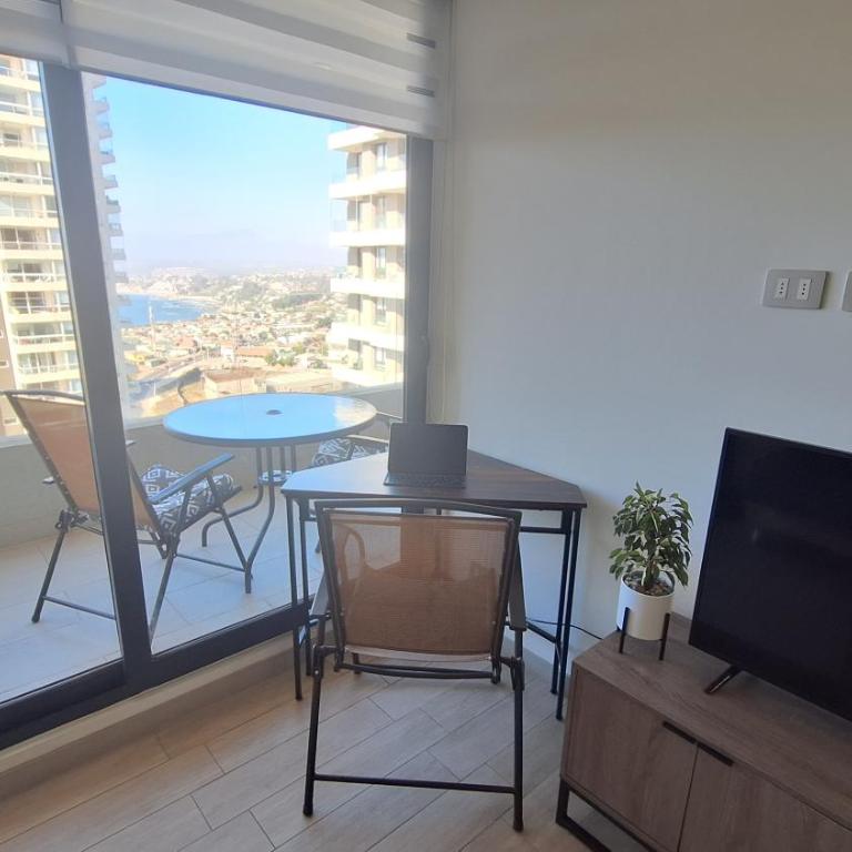 Departamento Concon costa de montemar,vista al mar - Apartamento de 1 dormitorio - 22