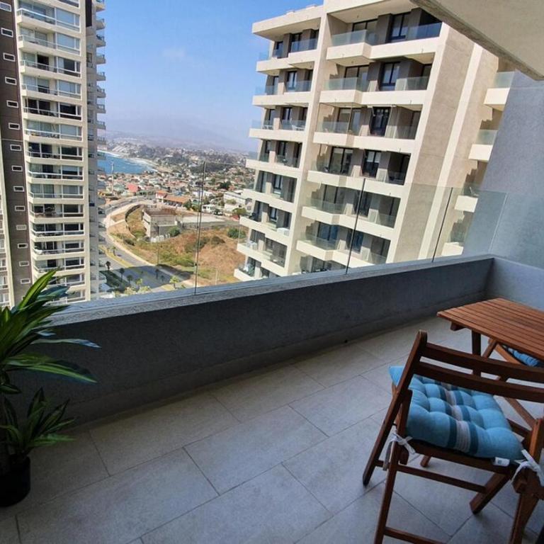 Departamento Concon costa de montemar,vista al mar - Apartamento de 1 dormitorio - 36