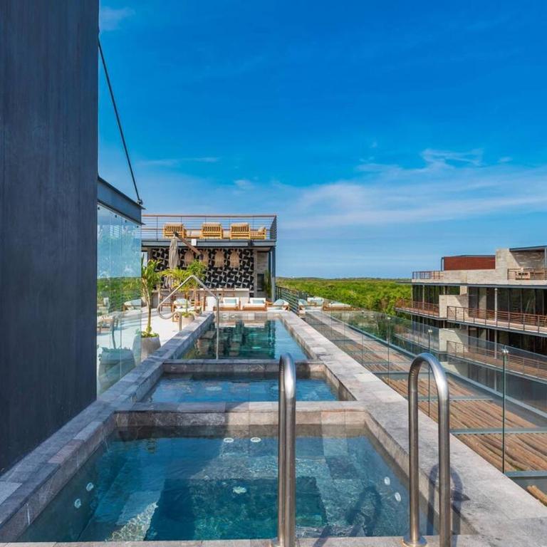 Gorgeous Luxury Penthouse at Xalet Tulum with Private roof and Jacuzzi - Three-Bedroom Apartment - 24