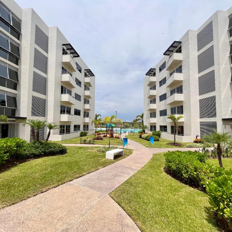 Fantástico Depa en BLUU con PLAYA ARTIFICIAL - Turquesa 208 - - Apartamento de 2 dormitorios - 28