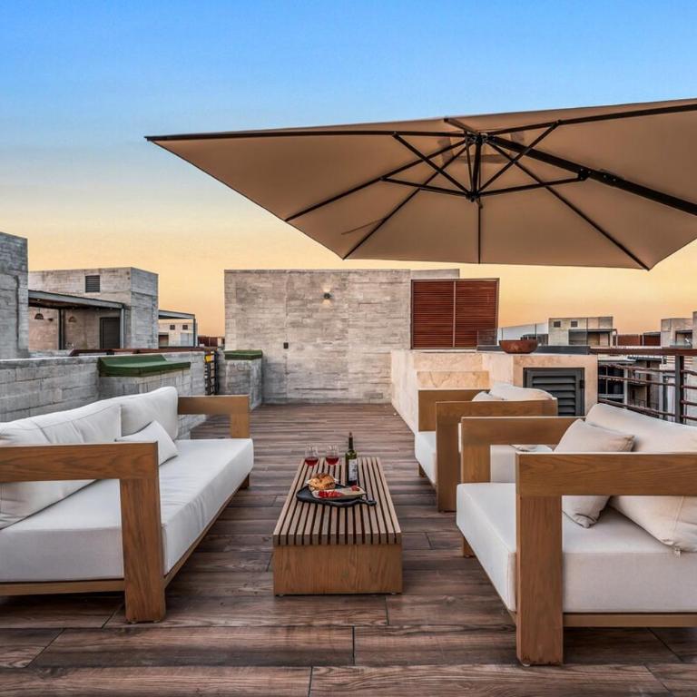 Gorgeous Luxury Penthouse at Xalet Tulum with Private roof and Jacuzzi - Three-Bedroom Apartment - 39