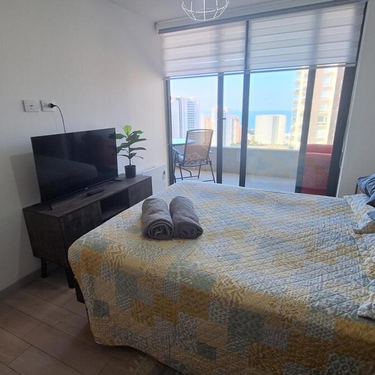 Concon apartment on Montemar coast, ocean view - Apartamento de 2 dormitorios - 72