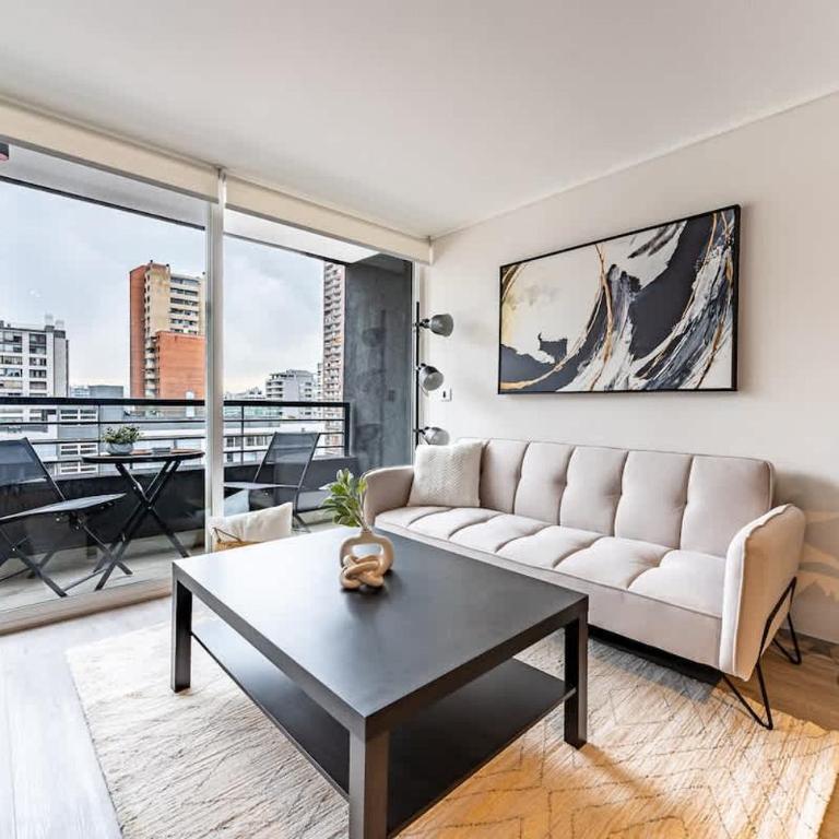 HT Luminoso Departamento con Terraza WIFI - Apartment - 4