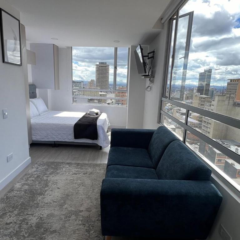 Loft vista mágica al corazón de Bogotá - Apartamento de 1 dormitorio - 4