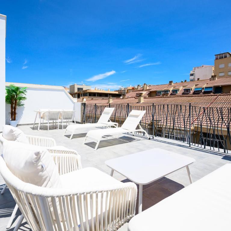 Nuevo! En el Centro con Azotea Solarium, Parking, Metro y AVE - Apartamento de 1 dormitorio - 12