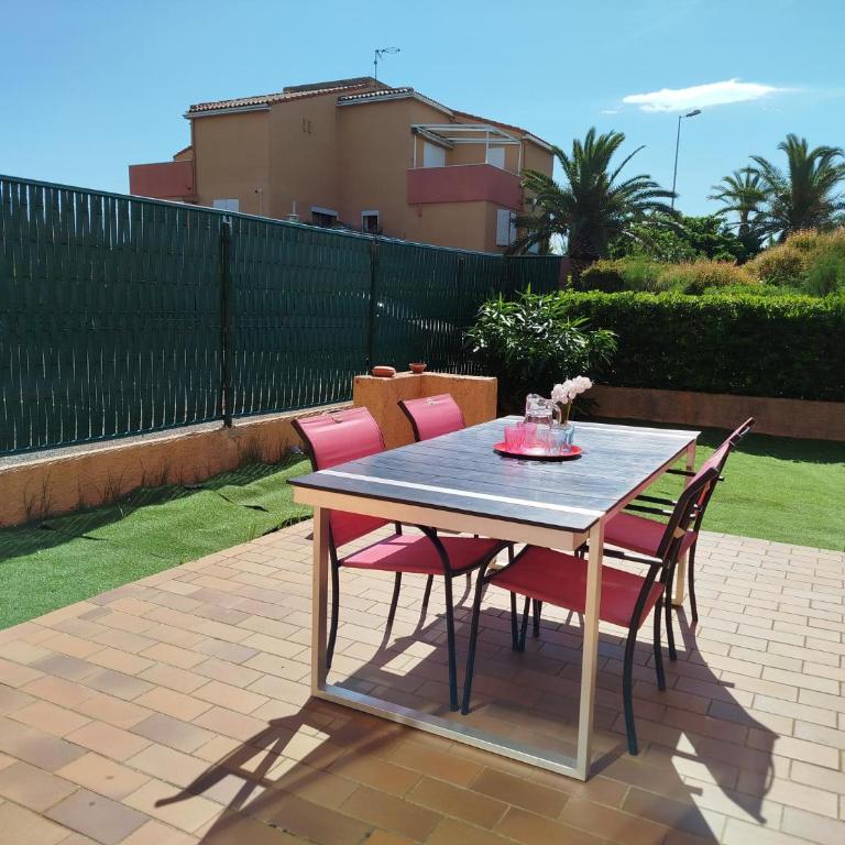 Proche Plage et commerces pour ce T2 en RDC avec jardin privatif-4NMA7 - Apartamento con vistas al jardín - 1
