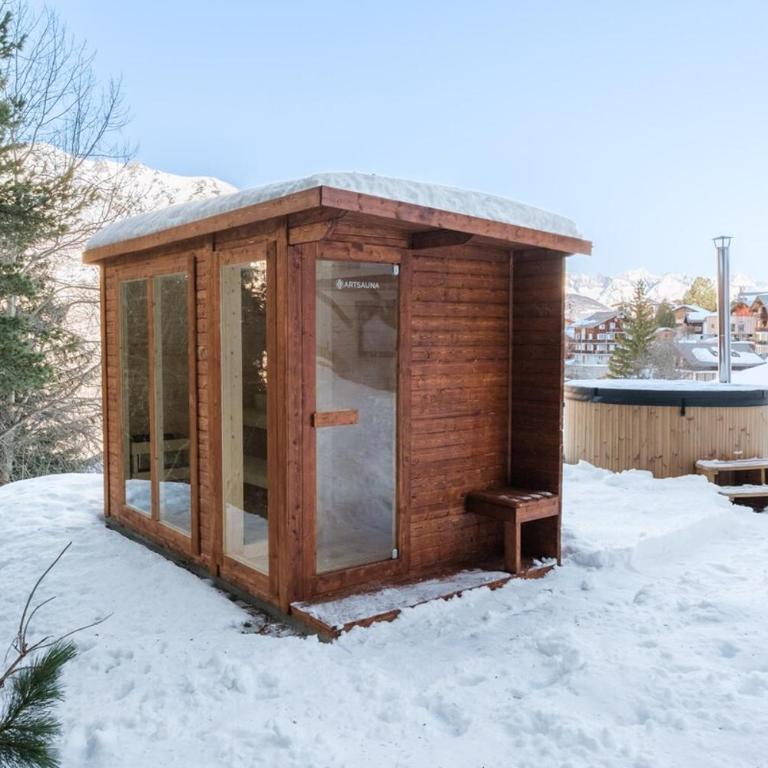Luxury chalet with panoramic views, sauna, hot tub & cinema - Chalet - 6