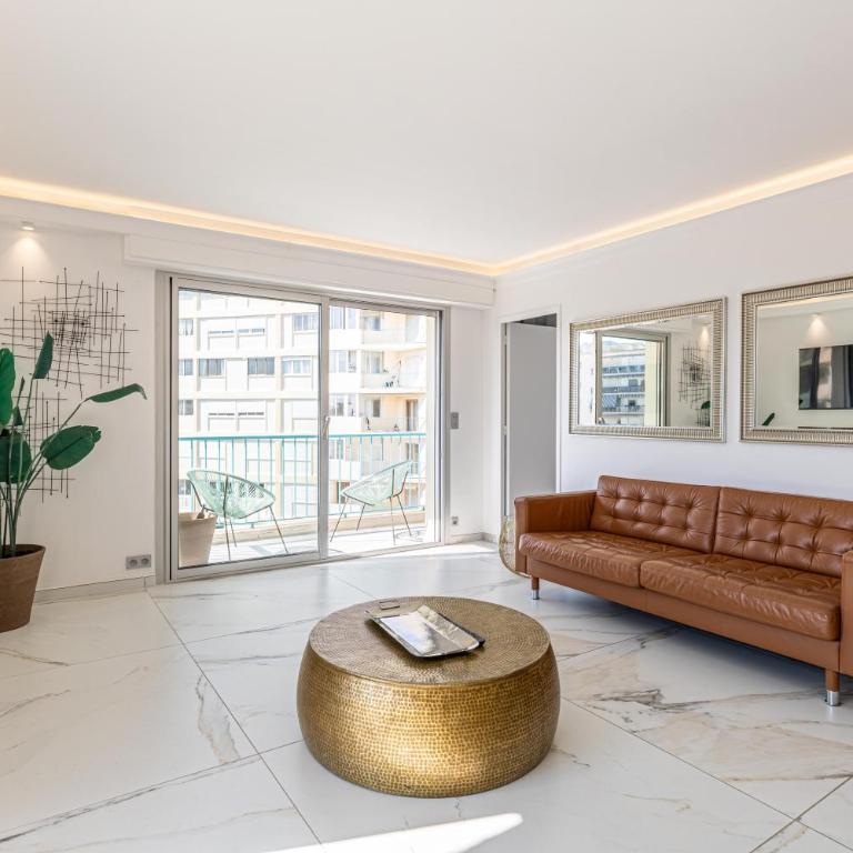 Modern apartment - 3BR- 6P - Croisette Plage - Appartement 3 Chambres - 7