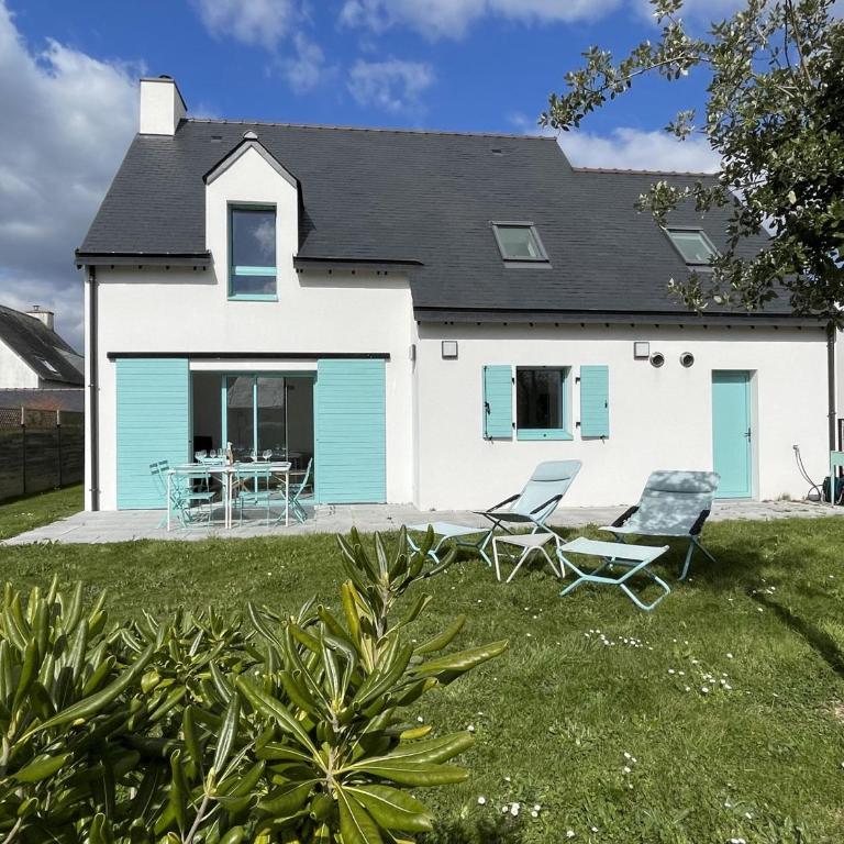 Maison moderne pour 8 pers., proche plage, Arzon, au calme, avec WiFi - FR-1-775-28 - Maison de Vacances - 1