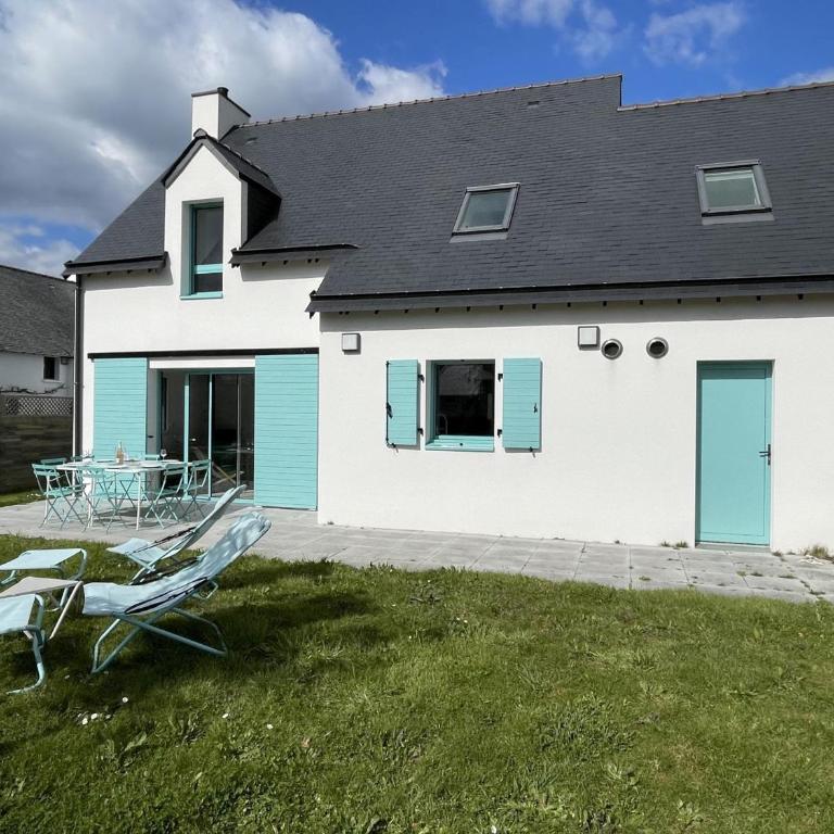 Maison moderne pour 8 pers., proche plage, Arzon, au calme, avec WiFi - FR-1-775-28 - Maison de Vacances - 13