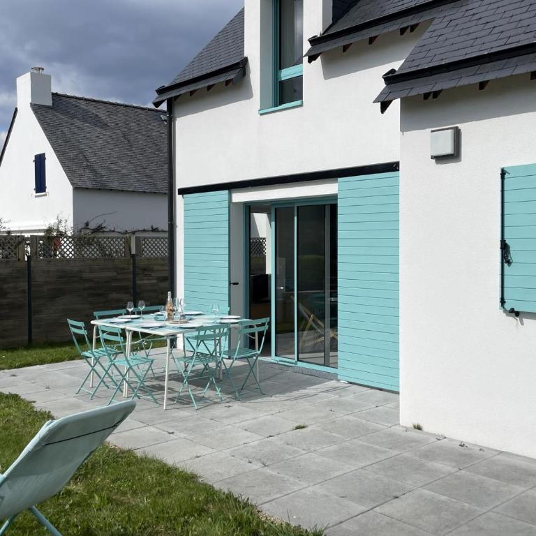 Maison moderne pour 8 pers., proche plage, Arzon, au calme, avec WiFi - FR-1-775-28 - Maison de Vacances - 14