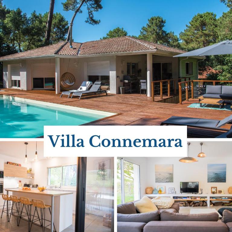 Connemara, Superbe Villa avec piscine, au cœur de la forêt, accès à la plage en vélo - Villa avec Piscine Privée - 1