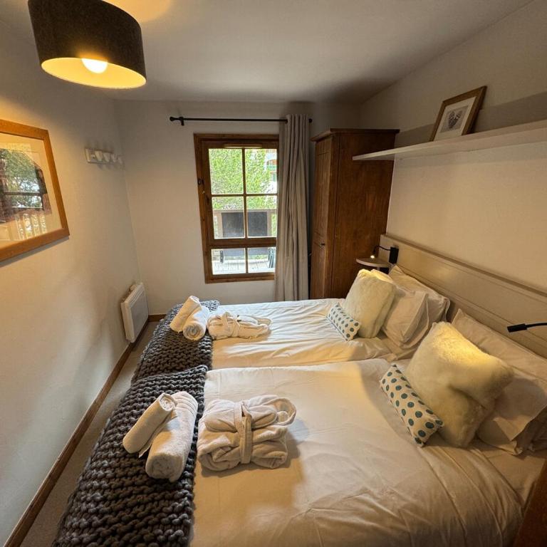 Beautifully renovated 2 bed apartment - Auberge Jerome Arc 1950 - sleeps 4 - Deluxe Apartment mit 2 Schlafzimmern - 7