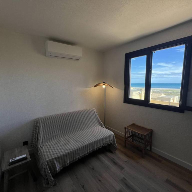 Villa T3 rénovée, 4 pers, face mer, clim, WiFi, Port Leucate - FR-1-81-633 - Villa - 8
