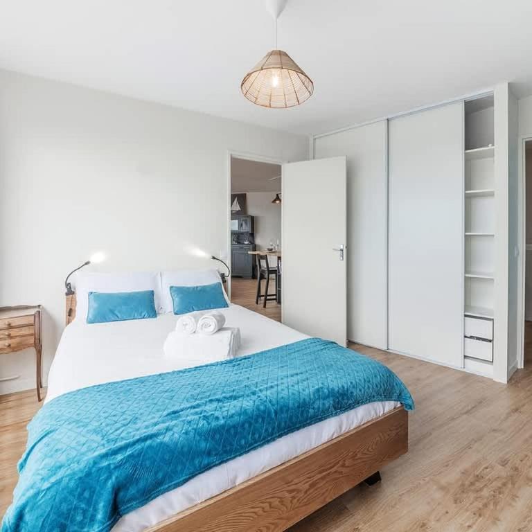 Bellevue, appartement T2, terrasse & parking - Apartamento de 1 dormitorio - 8