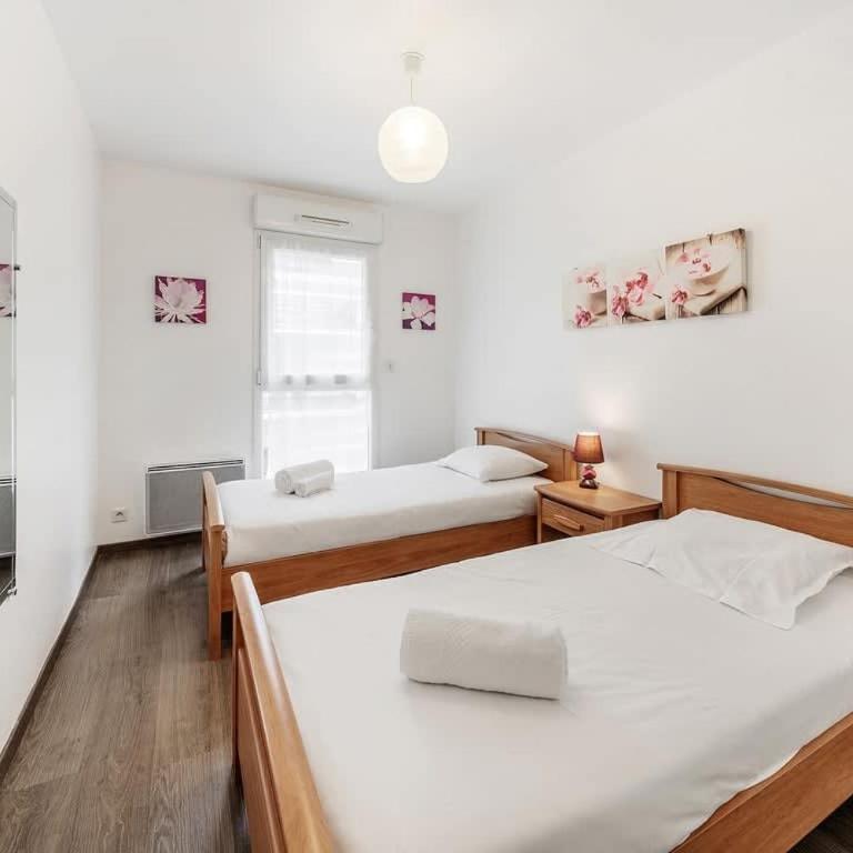 Le Camélia - Plage et Intra-muros - Parking - Apartment - 6