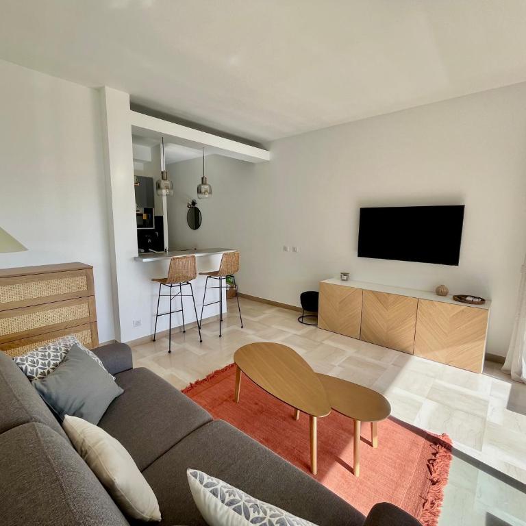 Marina Baie studio vue mer et jardin avec clim - Apartment mit 1 Schlafzimmer - 13