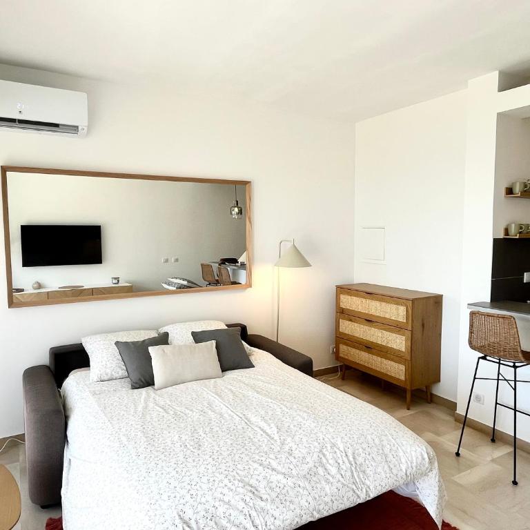 Marina Baie studio vue mer et jardin avec clim - Apartment mit 1 Schlafzimmer - 16