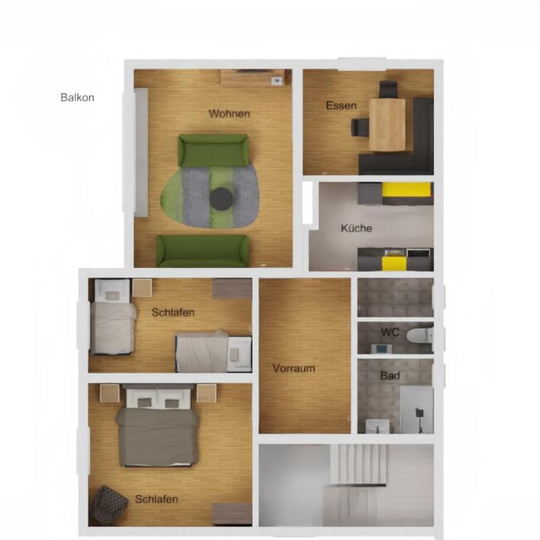 Salzkammergut Hideaway RUDOLPH - Apartment mit 2 Schlafzimmern und Balkon - 15
