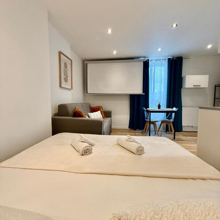 Studio 5 - Cinéma Sport Parking - DABNB - Appartement 1 Chambre - 4