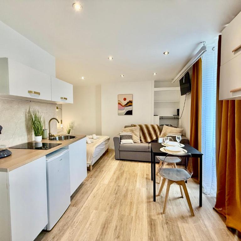 Studio 3 - Cinéma Sport Parking - DABNB - Appartement 1 Chambre - 8