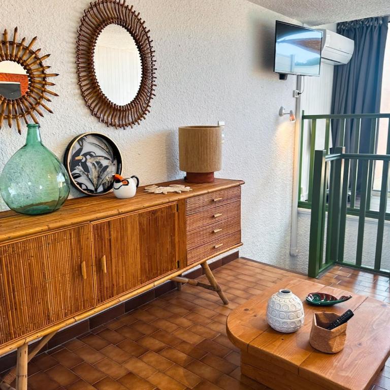 Le 70, vue mer, climatisé, à deux pas de la plage - Apartamento de 1 dormitorio con balcón y vistas al mar - 14