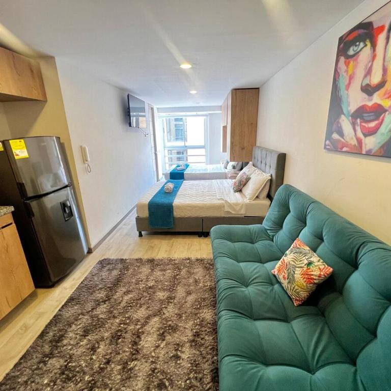Family Loft completo dos camas grandes y sofá cama - Apartamento de 1 dormitorio - 21