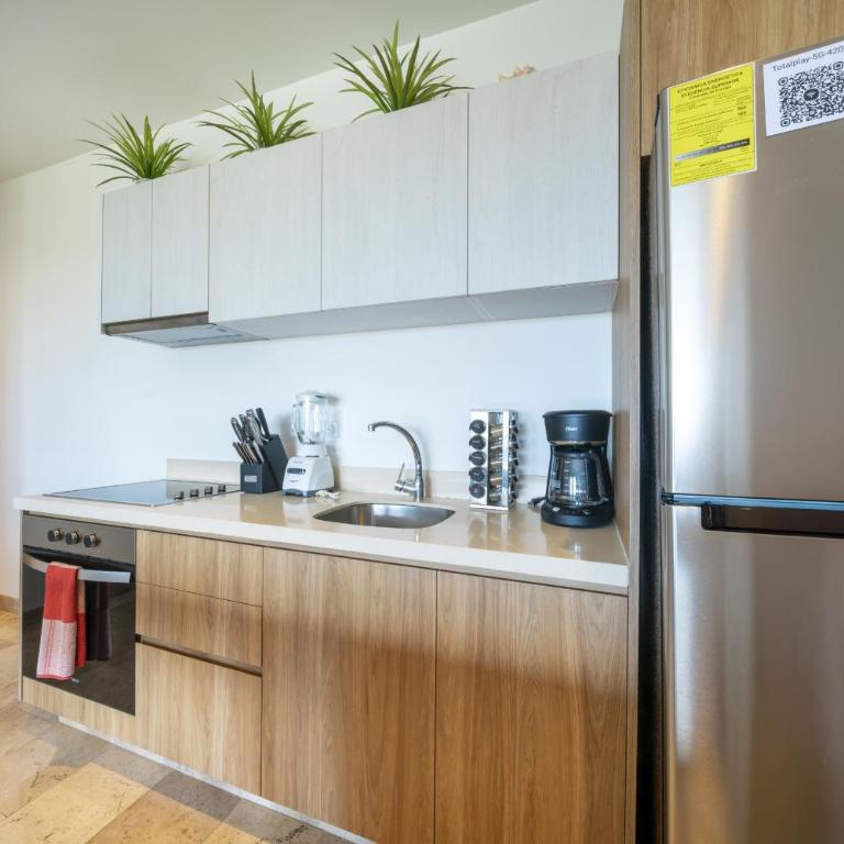 2 BR Condo in the central area of Playa del Carmen - At Ipana Condos Ipanema 504 - Two-Bedroom Apartment with Terrace - 10