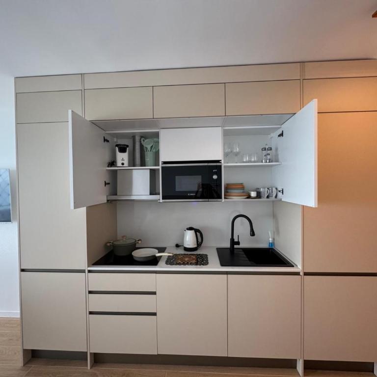 Casa Sud Menton Superbe front mer, appartement rénové, parking & climatisation - Studio mit Meerblick - 66