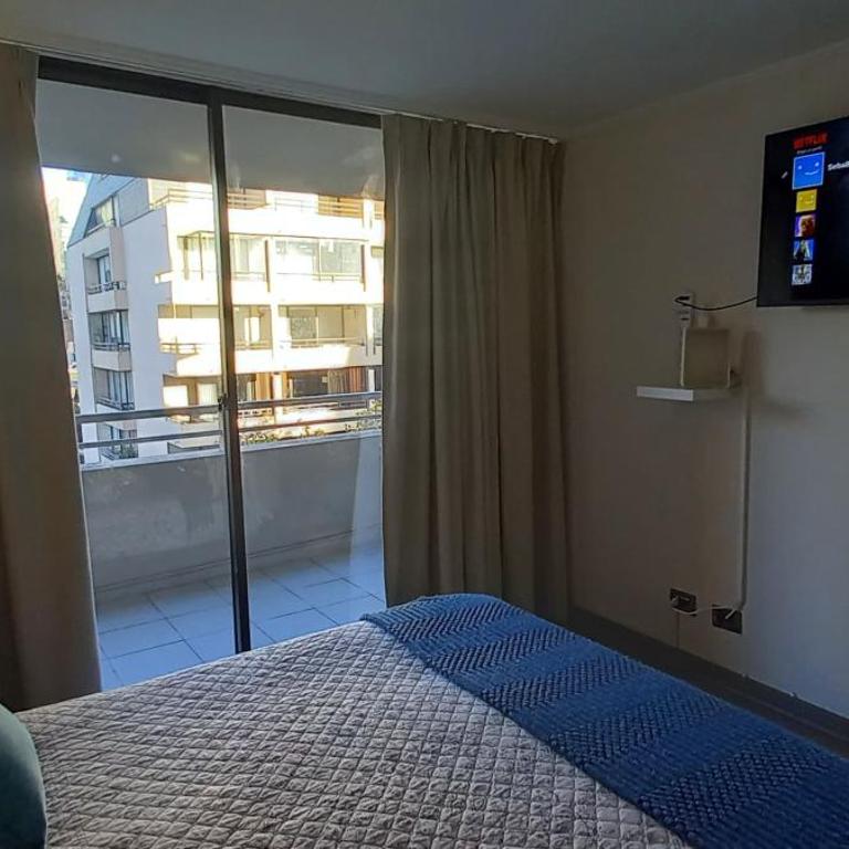 Costanera Center - Las Condes - estacionamiento - Apartamento con vistas y balcón - 6