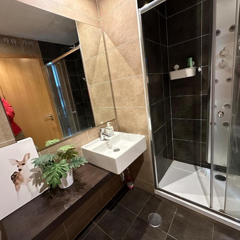Modern apartment Near city center, Airport, Metro - Apartamento Deluxe de 1 dormitorio - 8