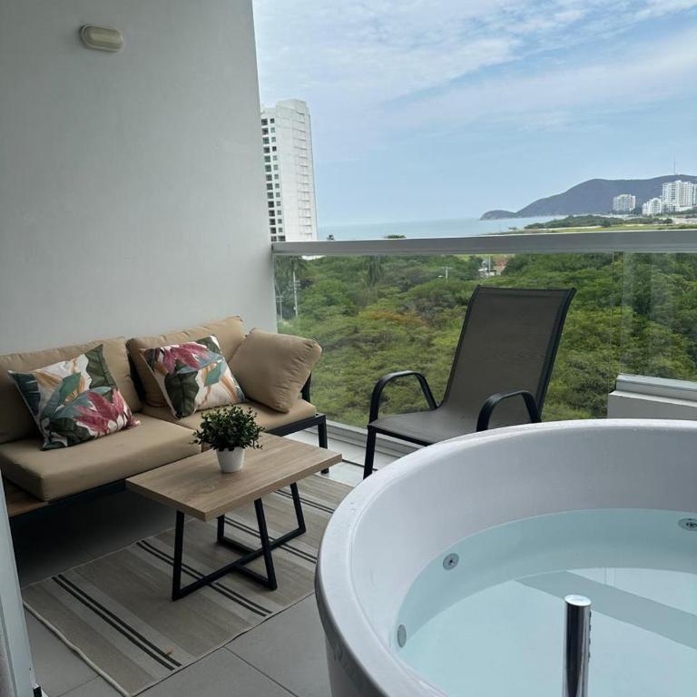 Aparta Suite con jacuzzi y vista al mar - Apartment with Sea View - 1