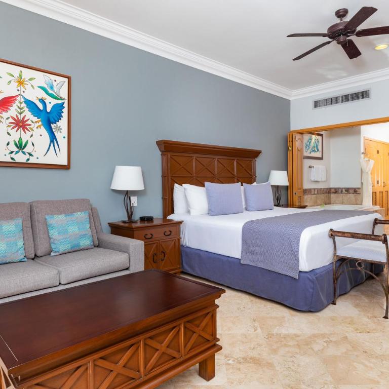 Villa La Estancia Beach Resort & Spa Riviera Nayarit - Suite con vistas al mar - Cama extragrande - 13