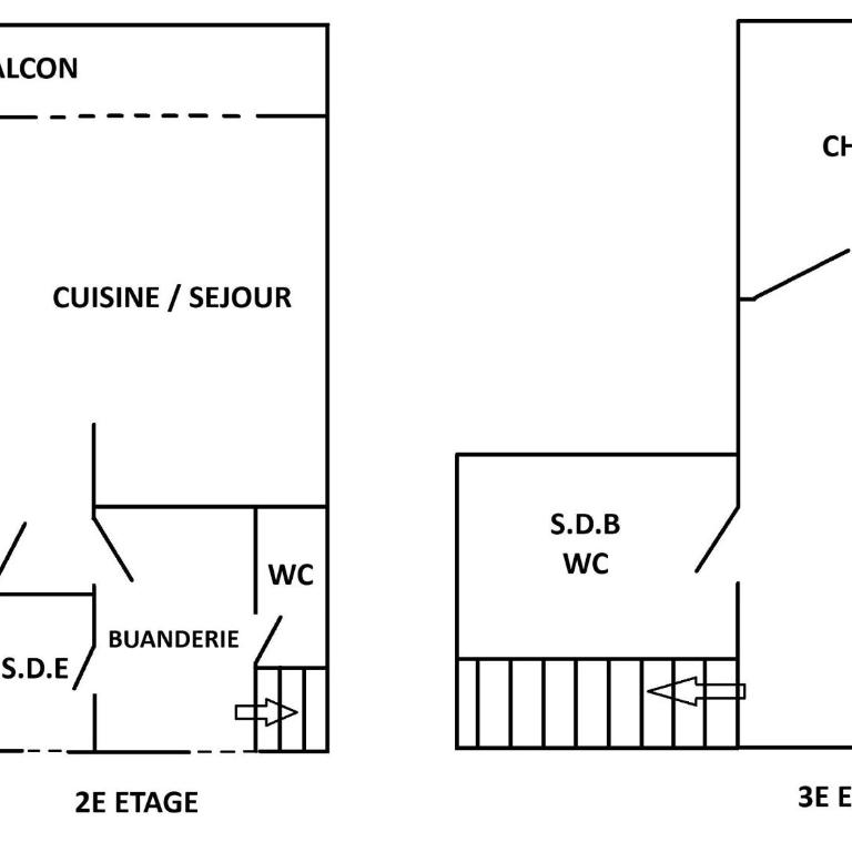 Charmant duplex rénové au cœur de Lajarrige avec wifi - FR-1-306-1297 - Apartment - 13