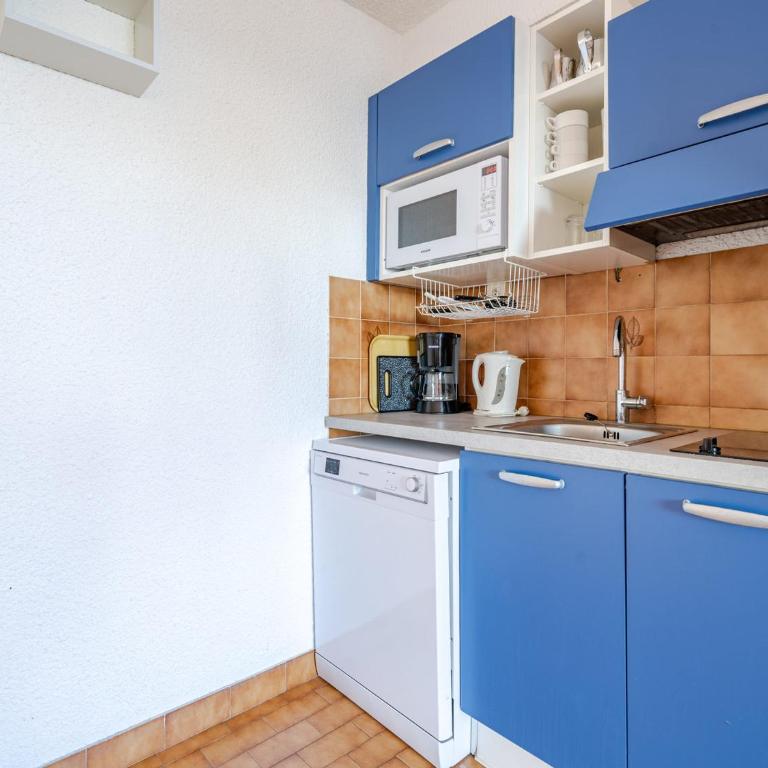 Studio 4 pers, vue mer, Wi-Fi inclus - FR-1-827-60 - Studio - 5