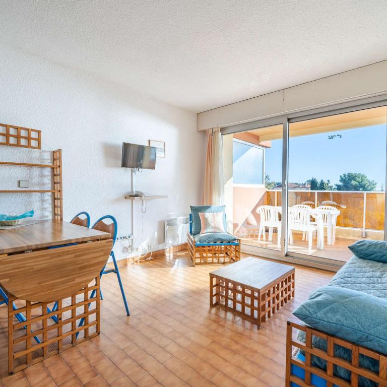 Studio avec Wi-Fi, 4 pers, vue mer depuis terrasse - FR-1-827-69 - Studio - 2