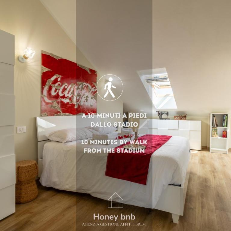 Due cuori e una Mansarda - Vicino allo stadio - Appartamento con 1 Camera da Letto - 1