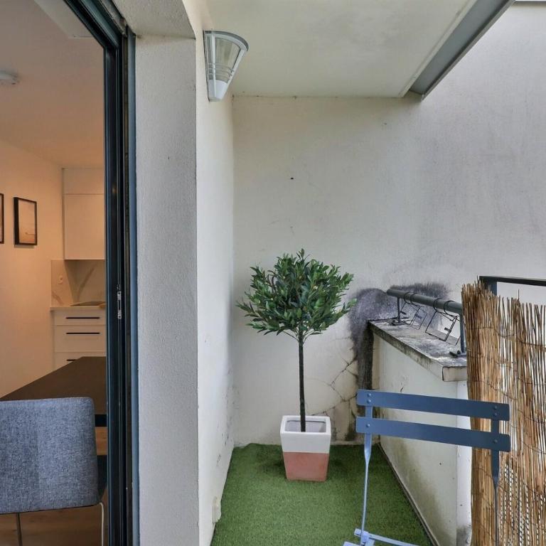 Central Park - Studio avec Balcon et Parking - Apartamento con balcón - 10