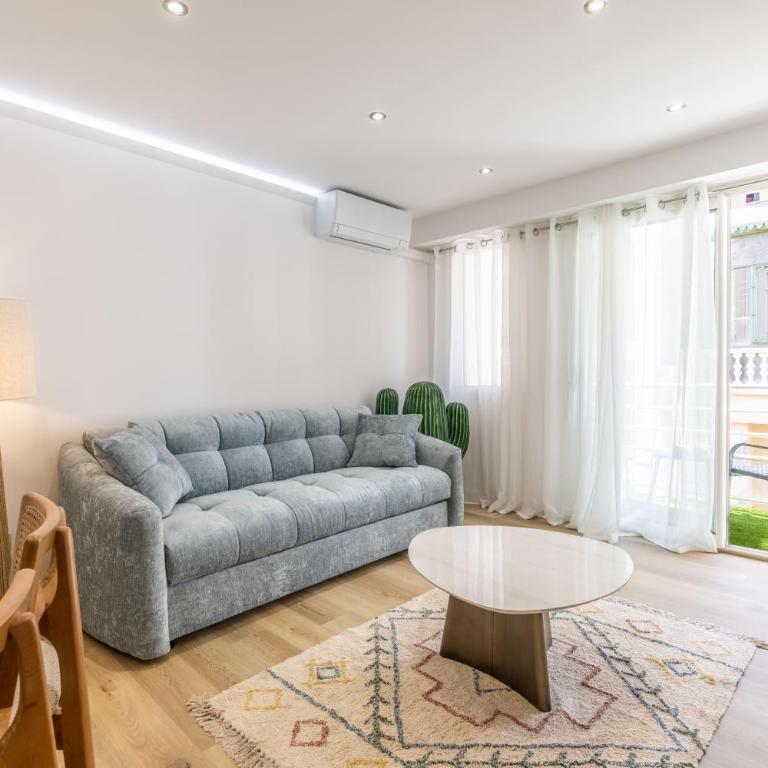 LB Vacation Rentals I Beautiful 2BR Apt, Renovated in 2025, La Croisette, Minutes from Beach and Palais - Appartement 2 Chambres - 5