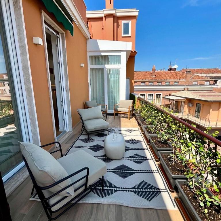 Green Tevere Rooftop - Appartamento Deluxe con 1 Camera da Letto e Vista Città - 32