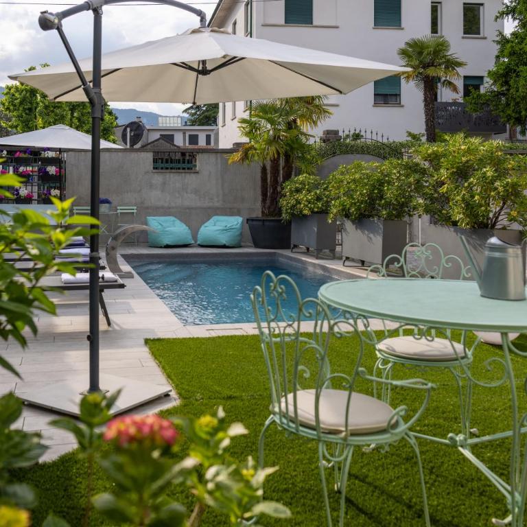 Maji Como Lake - Lake Como Historic Villa Apartments with Pool & Parking, 100m from Ferry & train - Appartamento con 1 Camera da Letto - 16
