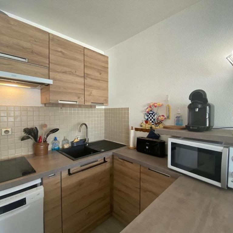 Appartement T2 avec véranda, sur le port de Capbreton, proche commodités, pouvant accueillir 4 pers. - FR-1-413-177 - Apartment (4 Erwachsene) - 5