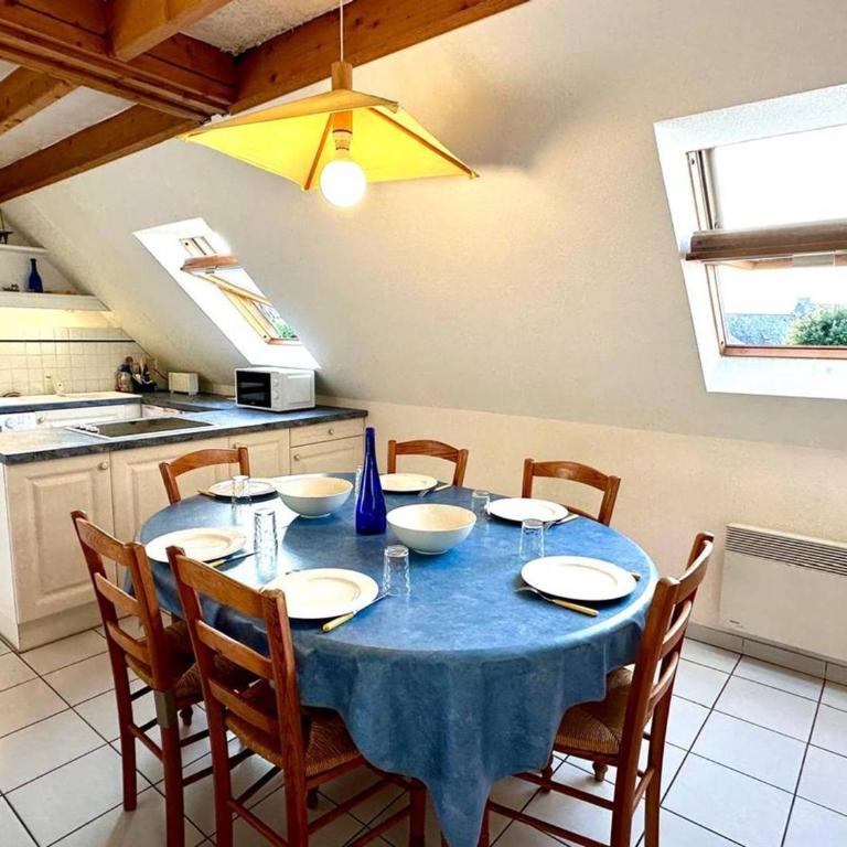 Carnac - Duplex T3 avec Piscine, 6 Couchages, Proche Plage - FR-1-377-58 - Apartamento (6 adultos) - 16
