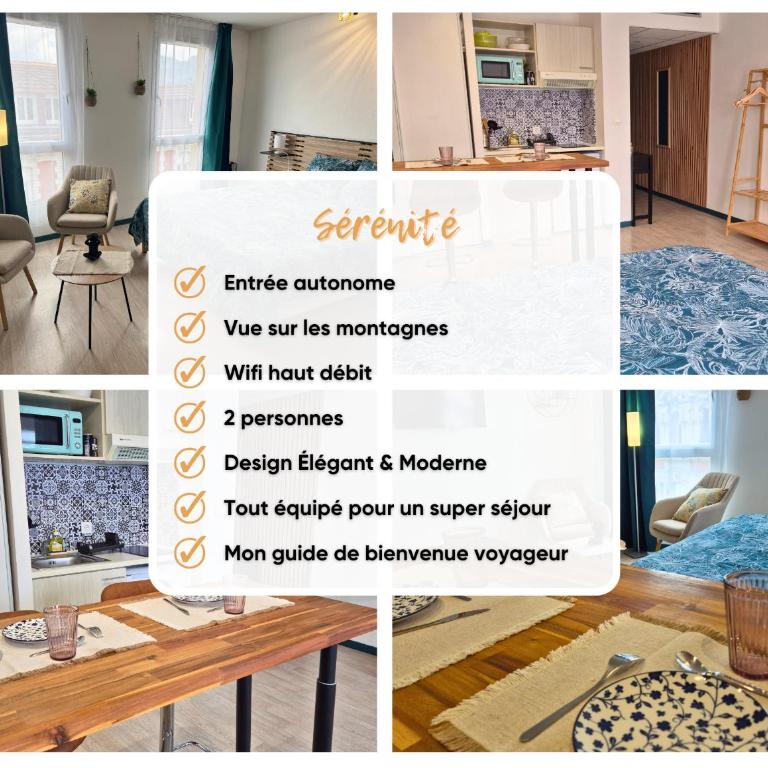 Sérénité - Spacieux - Vue - Equipé - Appartement 1 Chambre - 18