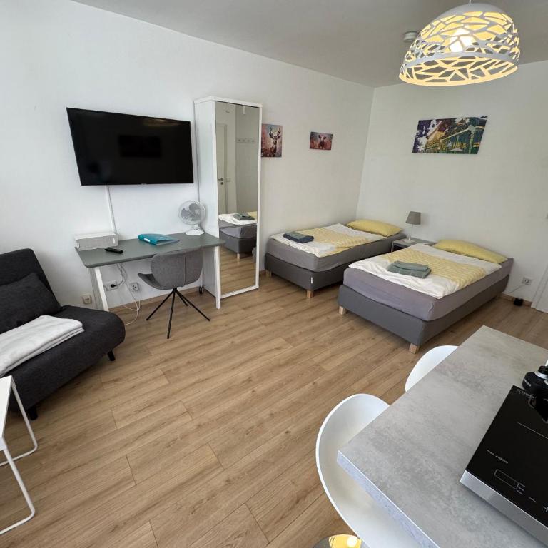 Altstadtoase an der Marientormauer - Apartment mit 1 Schlafzimmer - 9