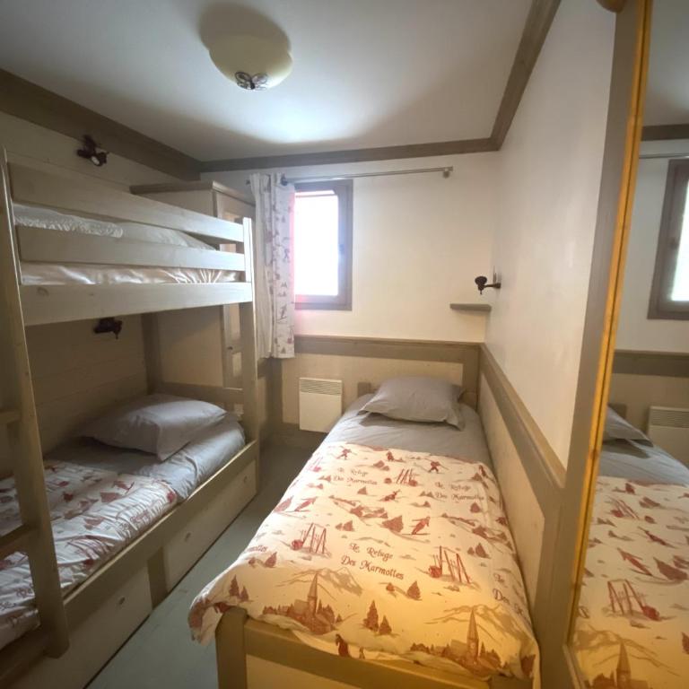 les 7 laux immobilier chalet D - Appartement 2 Chambres avec Vue sur la Montagne - 6