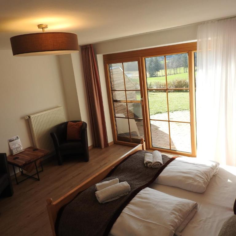 Ferienhof Paulsteiner Goldhasen - Apartment mit 1 Schlafzimmer - 10