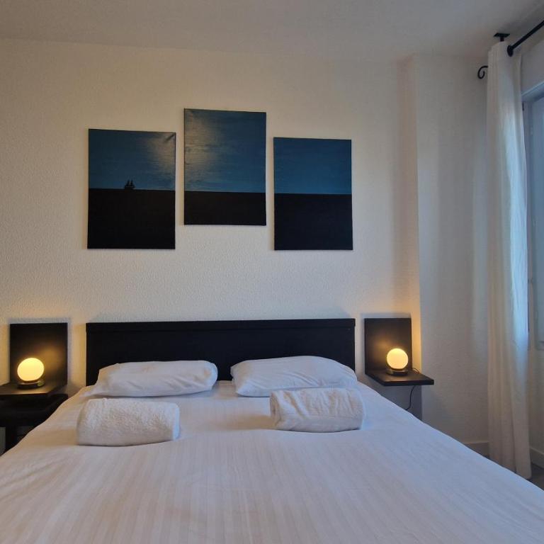 Appartement avec piscine Bleu du Lac - Appartement 2 Chambres - Vue sur Lac - 25