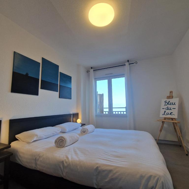 Appartement avec piscine Bleu du Lac - Appartement 2 Chambres - Vue sur Lac - 4